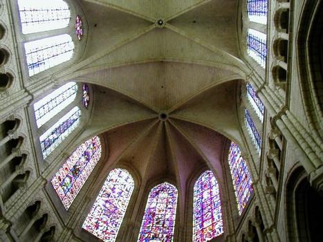 Cathédrale de Soissons.Voûte du choeur