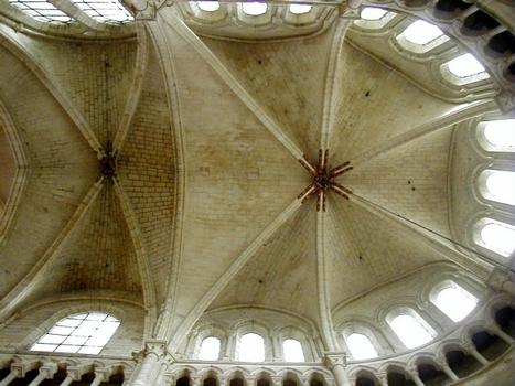 Cathédrale de Soissons.Voûte du transept sud
