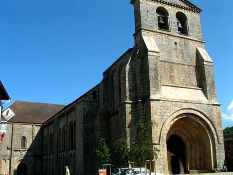 Eglise abbatiale, SolignacExtérieur avec façade occidentale