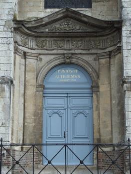 Saint-Riquier - Hôtel-Dieu - Portail de la chapelle