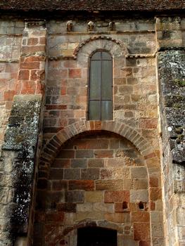 Souvigny - Ancienne église paroissiale Saint-Marc - Elévation du mur extérieur