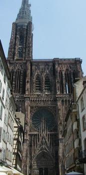 Cathédrale Notre-Dame de Strasbourg.Façade occidentale - Ensemble
