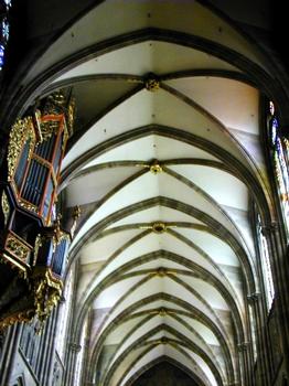 Cathédrale Notre-Dame de Strasbourg.Nef - Voûte