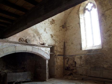 Châteaux de Bruniquel - Château Neuf - Ancienne chapelle transformée en cuisine