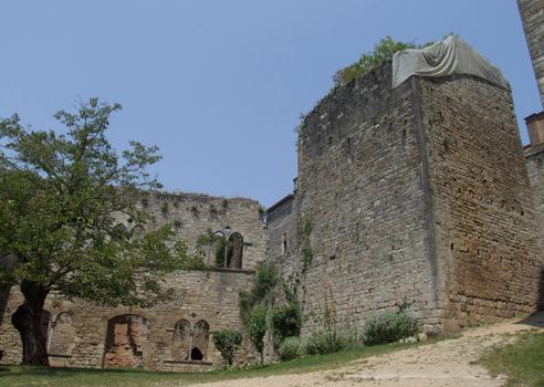 Châteaux de Bruniquel - Logis seigneurial et donjon
