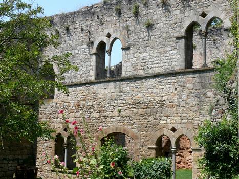 Châteaux de Bruniquel - Logis seigneurial ou salle des Chevaliers