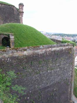 Citadelle de Belfort - La citadelle dominant la vieille ville