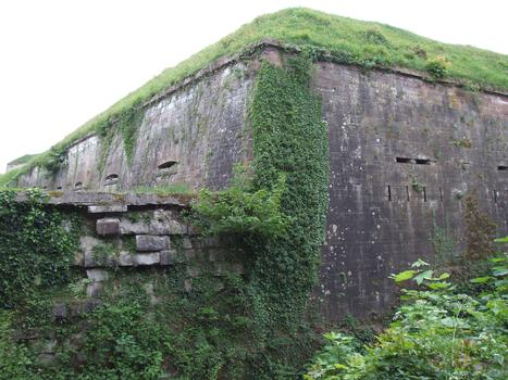 Citadelle de Belfort - Remparts protégeant le troisième fossé