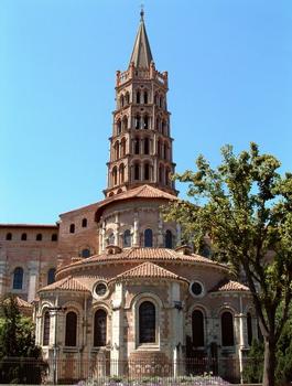 Basilique Saint-Sernin, Toulouse.Chevet