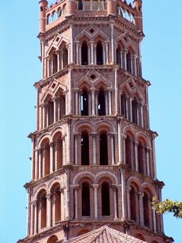 Basilique Saint-Sernin, Toulouse.Elévation du clocher