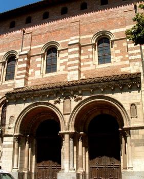 Basilique Saint-Sernin, Toulouse.Porte des Comtes