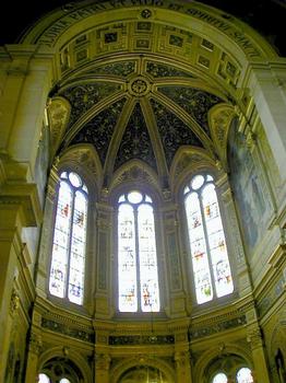 Eglise de la Trinité in Paris.Apse