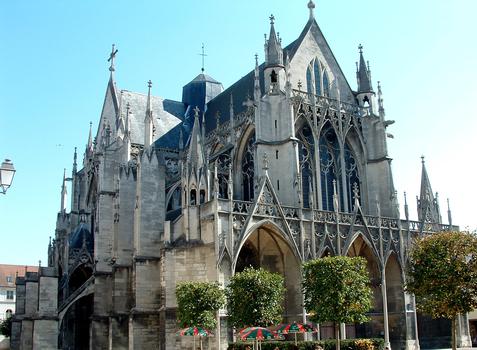 Troyes - Basilique Saint-Urbain - Ensemble vu de l'ouest