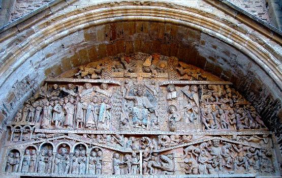 Abbatiale de Conques
Tympanum of entrance portal