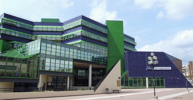 Cergy-Pontoise - André Malraux Cultural and Administrative Center