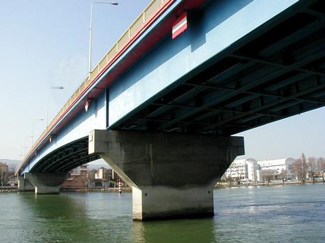 Frédéric-Mistral-Brücke über die Rhone in Valence