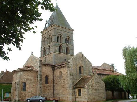 Varenne-l'Arconce - Eglise Saint-Pierre - Ensemble