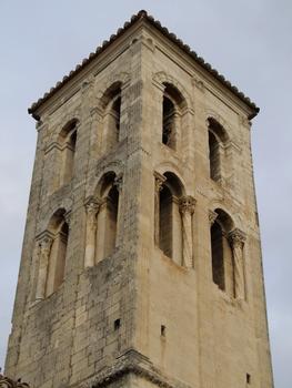 Beaumes-de-Venise - Chapelle Notre-Dame-d'Aubune - Le campanile roman