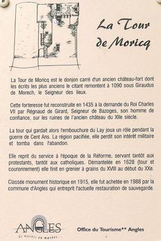 Les Angles - Tour de Moricq - Panneau d'information