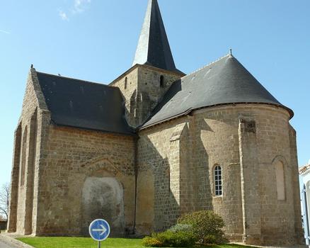 Sallertaine - Eglise Saint-Martin - Chevet