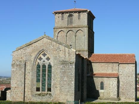 Vieux-Pouzauges - Eglise Notre-Dame - Vue du chevet