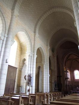 Jazeneuil - Eglise Saint-Jean-Baptiste - Nef