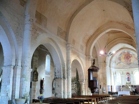Saint-Maurice-la-Clouère - Eglise Saint-Maurice - Nef