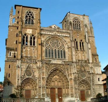 Cathédrale Saint-Maurice, Vienne.Façade occidentale