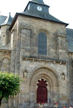 Vigeois - Ancienne abbatiale Saint-Pierre - Transept Nord - Portail