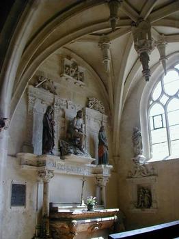 Eglise Saint-Etienne, Vignory.Chapelle Renaissance 1541