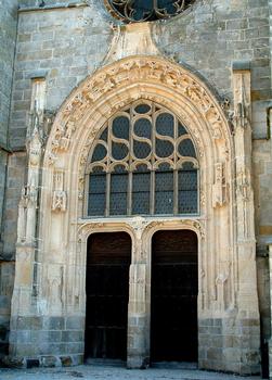 Villenauxe-la-Grande - Eglise Saint-Pierre-et-Saint-Paul - Façade occidentale - Portail de style flamboyant