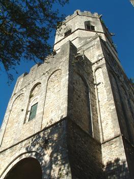 Viviers - Tour Saint-Michel - La tour, ancienne entrée à la ville haute, vue de l'Ouest