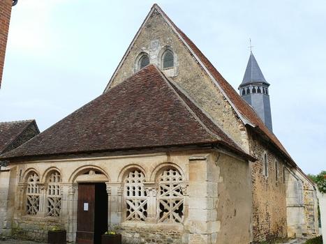 Moutiers-en-Puisaye - Eglise Saint-Pierre - Fresque