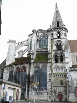 Auxerre - Eglise Saint-Eusèbe - Chevet et tour-clocher