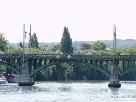 Pont de Chatou - Le pont ferroviaire