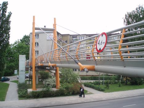 Passerelle de la rue Zródlowa, Kielce