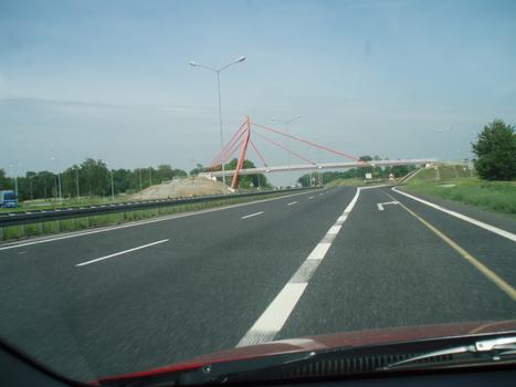 Krzywy Kij – «Broken Stick» – Bridge across A4 motorway