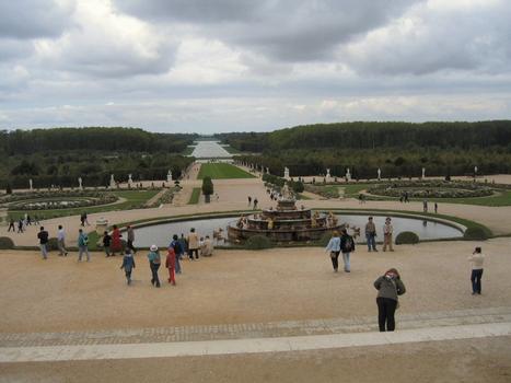 Château de Versaillesles jardins avant les grandes eaux