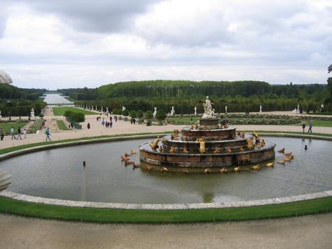 Château de Versaillesles jardins avant les grandes eaux