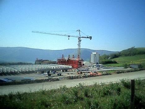 Mautstation am Millau-Viadukt
Fertigteilfabrik