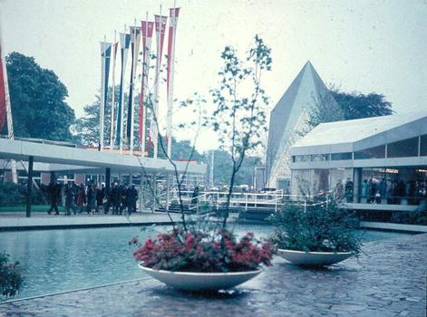 Le pavillon de la Suisse à l'Exposition universelle de Bruxelles de 1958