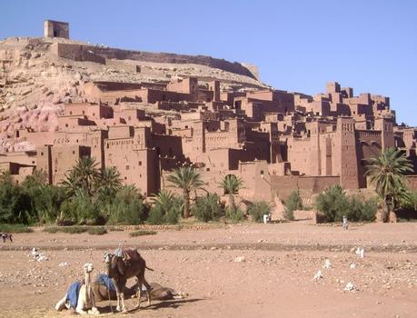 Le "ksar" (village fortifié) d'Aït-Ben-Haddou, dans la province de Ouarzazate (Maroc)