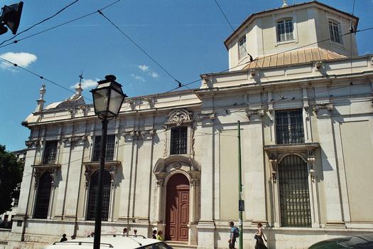 L'église baroque de Sao Antonio da Sé, situé juste devant la cathédrale de Lisbonne, dans le quartier de l'Alfama