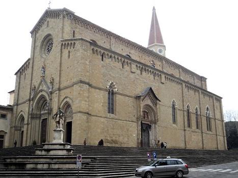 La cathédrale San Donato d'Arezzo (Toscane)