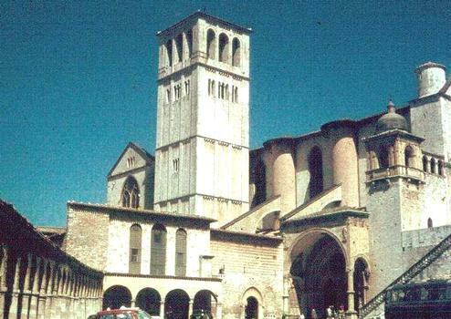 Basilika des heiligen Franziskus in Assisi