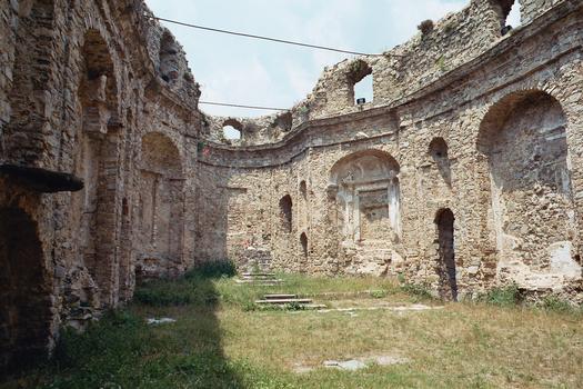 Ruins of the older San Niccolo Church at Baiardo