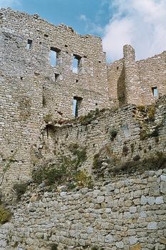 Les ruines du château de Bargème (Var)