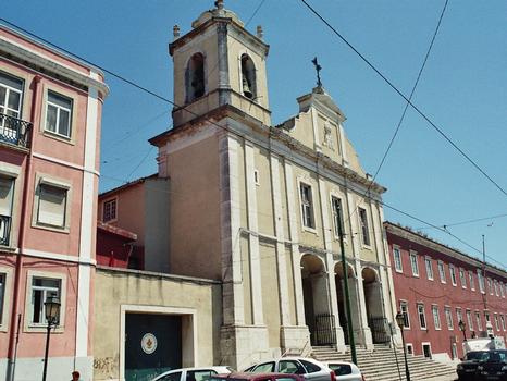 L'église Nuestra Senorha de Boa Hora, dans le quartier d'Ajuda (Lisbonne)