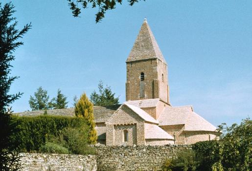L'église romane de Brancion (Saône-et-Loire)