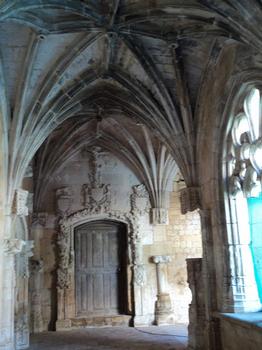Le cloître gothique de l'abbaye de Cadouin (Dordogne)